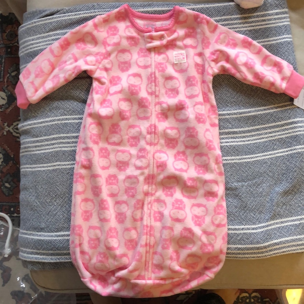 Fleece sleep sack 0-9M